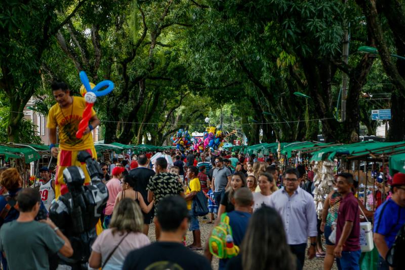 Organizada, praça da República é referência