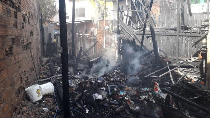 Defesa civil atende famílias vítimas de incêndio no bairro de Fátima ...